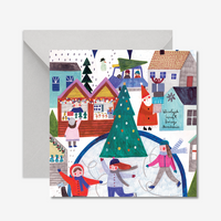 Card Christmas Town