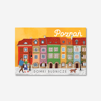 Postcard Poznan Building Houses