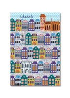 Postcard Tenement Houses Gdańsk