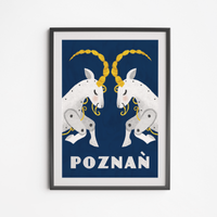 Poster Poznan Goat 21x30