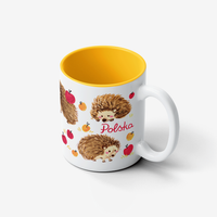 Ceramic Mug Hedgehogs