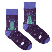 Socks Warsaw Palace of Culture Astronaut