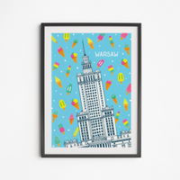 Poster Palace of Culture Ice Cream 21x30