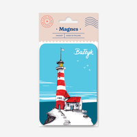 MAGNES LATARNIA RETRO