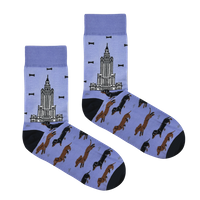 Socks Warsaw Palace of Culture Dachshunds