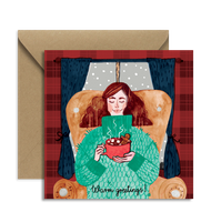 Card Warm Greetings!