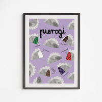 PLAKAT PIEROGI 21x30