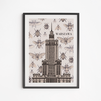 Poster Palace of Culture Insects 30x40