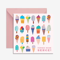 Card You're Melting My Heart