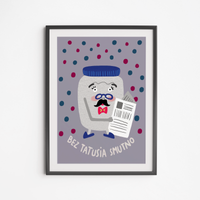 Poster Without Daddy Sad 40x50