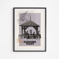 Poster Kazimierz Dolny Well Collage 30x40