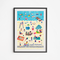 Poster by the Sea 21x30