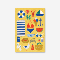 Postcard On The Beach
