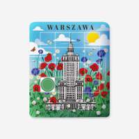 Jigsaw puzzle Warsaw Palace of Culture Meadow