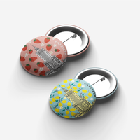 Warsaw Lemon Palace + Strawberry Palace pin set
