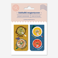 Magnetic Bookmarks Polish Soups Rosół + Ogórkowa