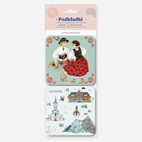 Zakopane Highlanders + Walking Route Coasters Set
