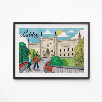 Plakat Lublin Zamek 21x30