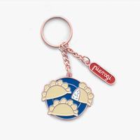 Brelok Pierogi Talerz Granatowy