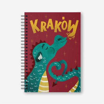 Notebook A5 Krakow Dragon Fire