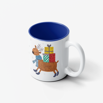 Kubek Ceramiczny Renifer Kropki