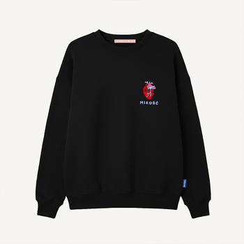 Sweatshirt Miłość Black