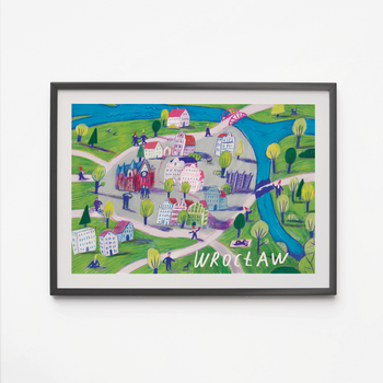 Plakat Wrocław Panorama 21x30