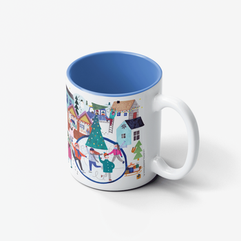 KUBEK CERAMICZNY SWETERKI ŚWIĄTECZNE