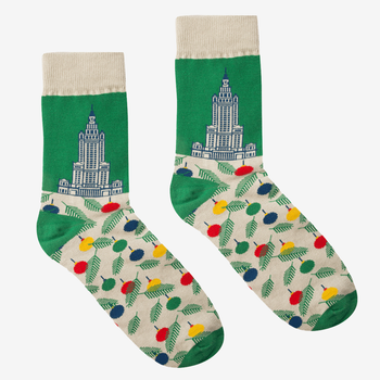 Socks Warsaw Palace of Culture Christmas Tree