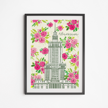 Rose Palace of Culture Poster 21x30