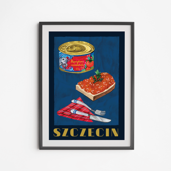Plakat Szczecin Paprykarz 21x30