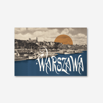 Pocztówka Warszawa Wisła Widok
