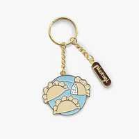 Brelok Pierogi Talerz Turkus