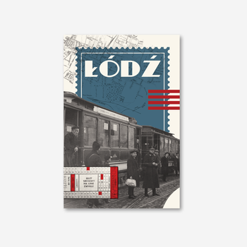 Pocztówka Łódź Tramwaj Kolaż