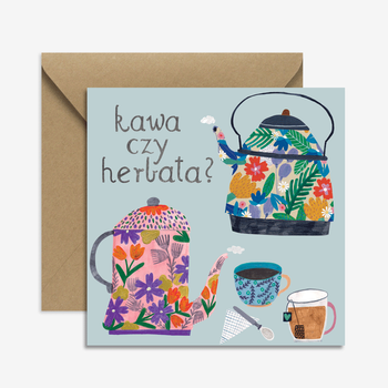 Kartka Kawa Czy Herbata