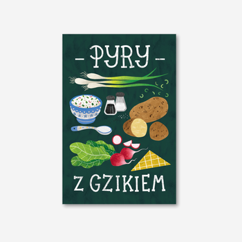 Pocztówka Poznań Pyry z Gzikiem