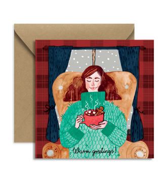 Card Warm Greetings!