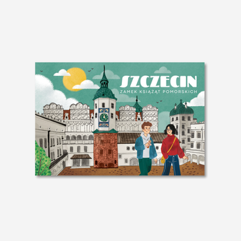 Pocztówka Szczecin Zamek Książąt Pomorskich