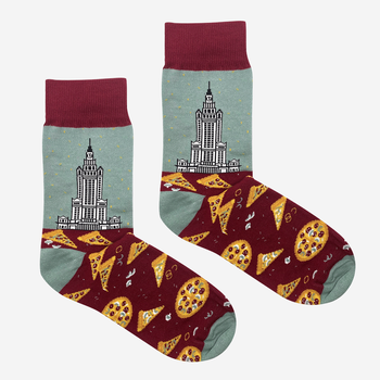 Socks Warsaw Palace of Culture Pizza