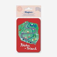 Magnes Polska Mapa