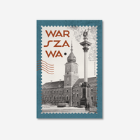 Pocztówka Warszawa Zamek Królewski Kolaż