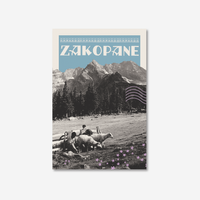 Pocztówka Zakopane Tatry Kolaż