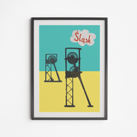 Plakat Śląsk Szyby 30x40
