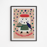 Plakat Najlepiej u Mamusi 21x30