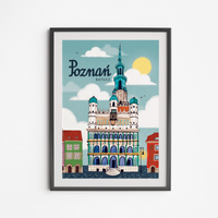 Plakat Poznań Ratusz 21x30
