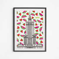 Plakat Pałac Kultury Arbuzy 21x30