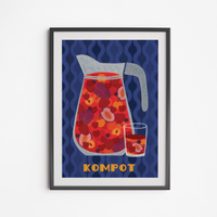 Plakat Kompot 21x30