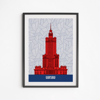 Plakat Pałac Kultury Włóczka 21x30