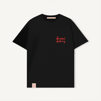 T-shirt Dzień Dobry Czarny