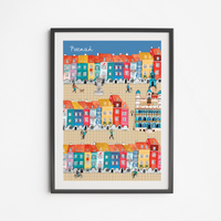 Plakat Poznań Kamieniczki 40x50